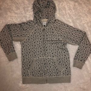 Current/Elliot zip up star hoodie